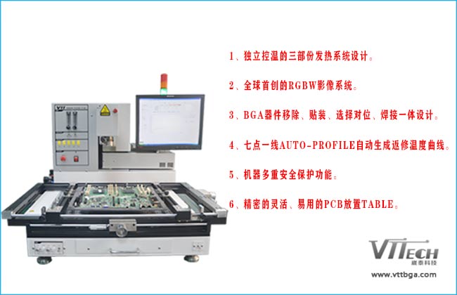臺(tái)灣BGA返修臺(tái)和美國(guó)srt使用心得
